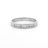 18CT W/G 8=.19CT RBC CHANNEL SET N