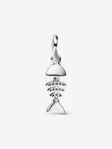 Pandora Turquoise-Colored Fishbone Dangle Charm