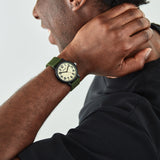 Sekonda Nova Light Green Dial Green Silicone Unisex Watch