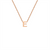 9ct Petite Initial Necklace