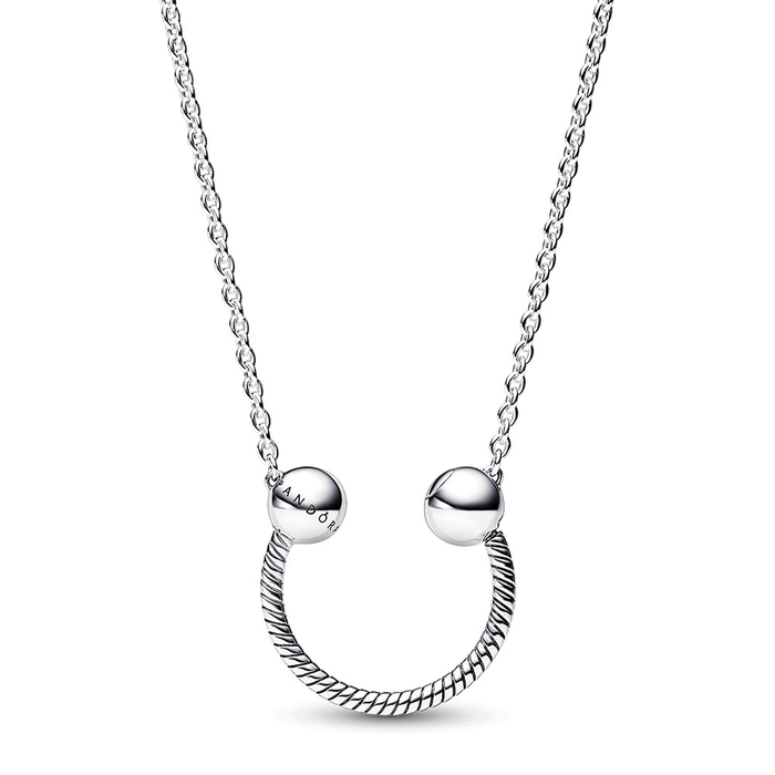Pandora Moments U-shape Charm Pendant Necklace