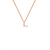 9ct Petite Initial Necklace