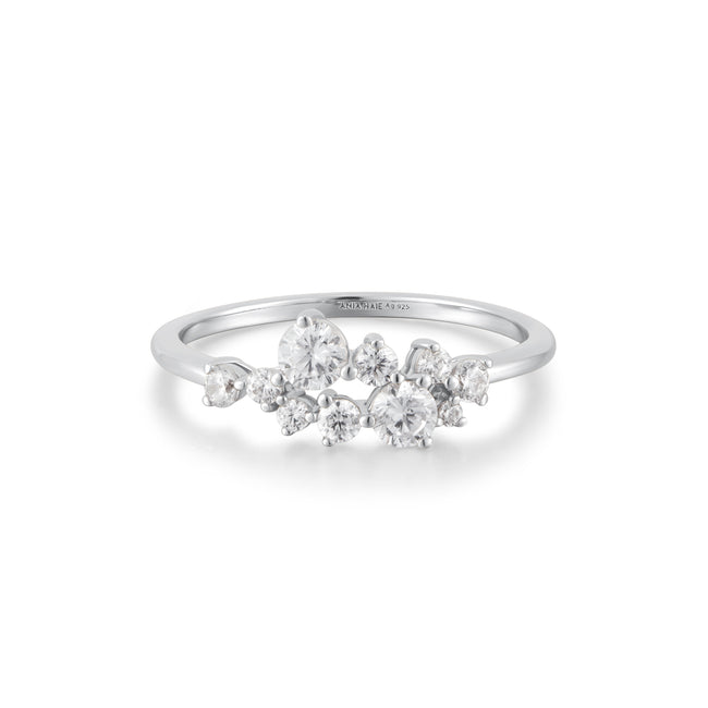 #4A CHIC SIL FW PEARL STACKING RING