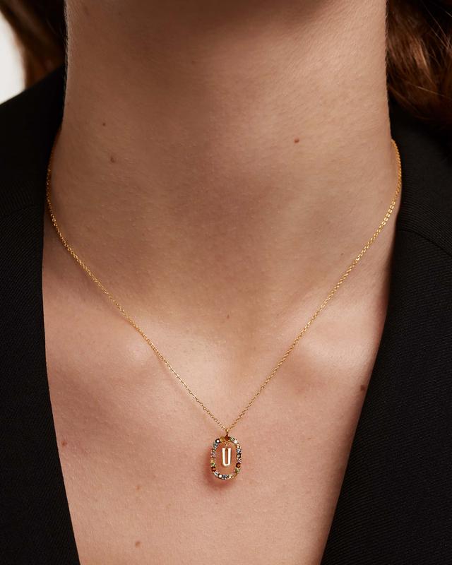 PDPAOLA Letters 2021 Z Necklace
