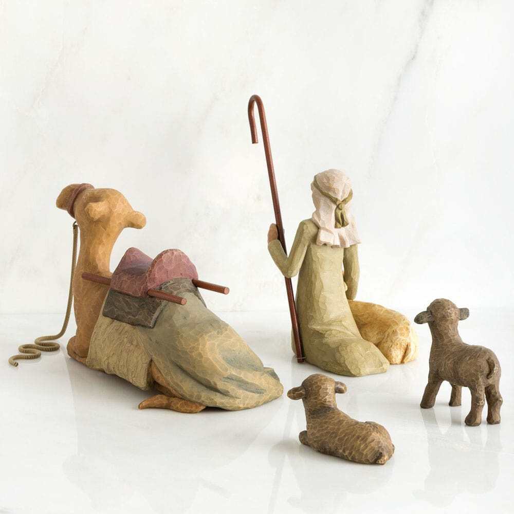 Willow Tree  Shepherd and Stable Animals