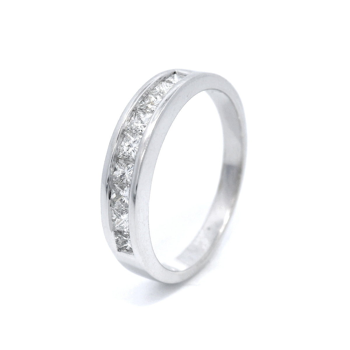 Diamond Paved Dress Ring in White Gold