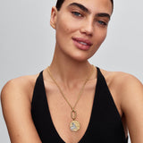 Pandora Capricorn Zodiac Oversized Medallion Charm