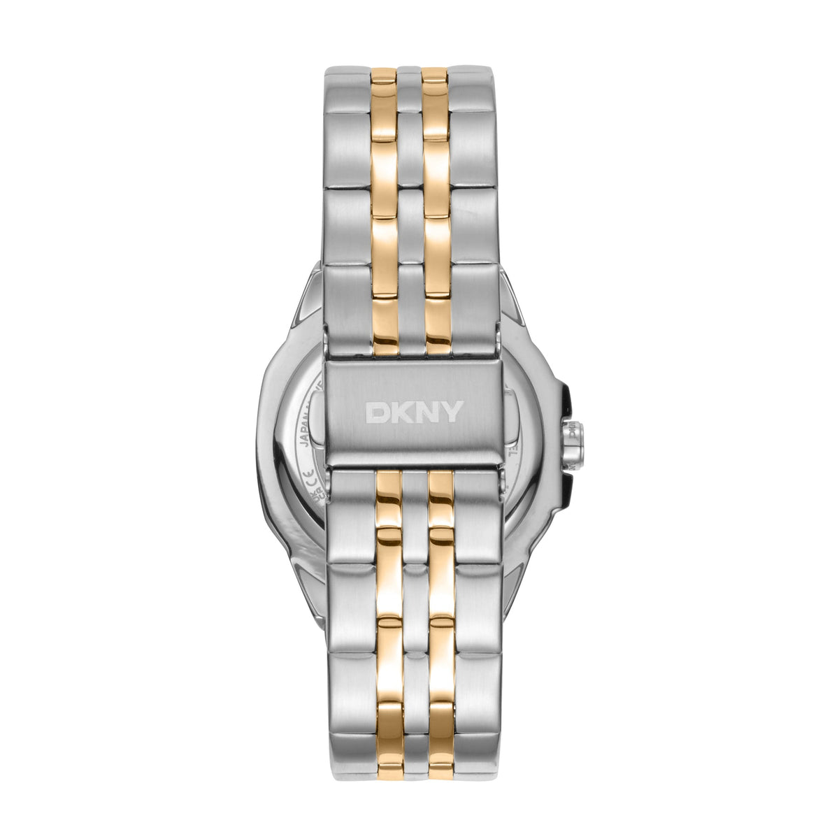DKNY Logo Women's Silver Dial Stainless Steel Watch
