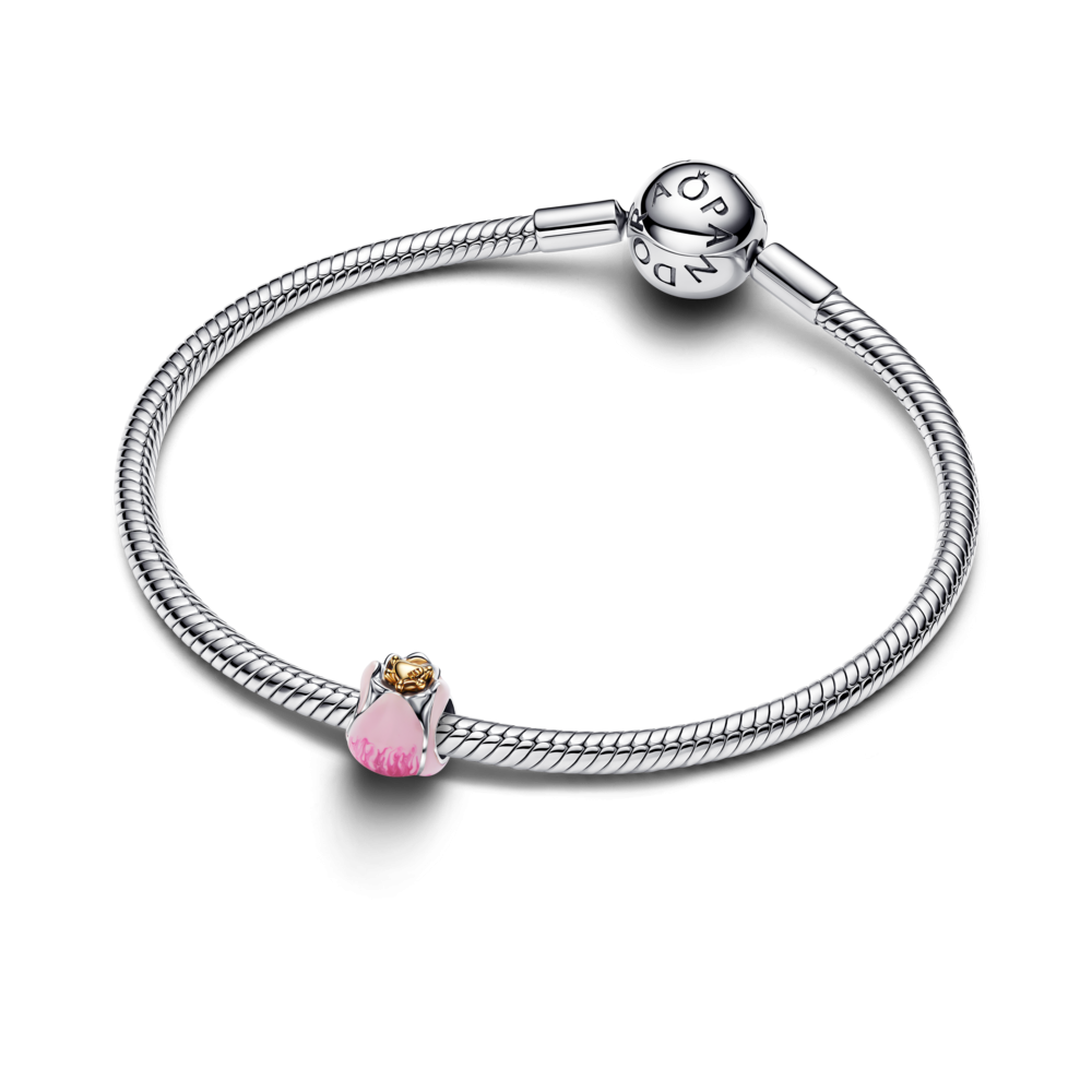 Pandora Pink Tulip Charm