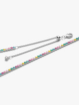 Pandora Rainbow Tennis Necklace
