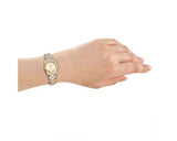 DKNY Quartz Gold Crystal Round Dial Women's Watch