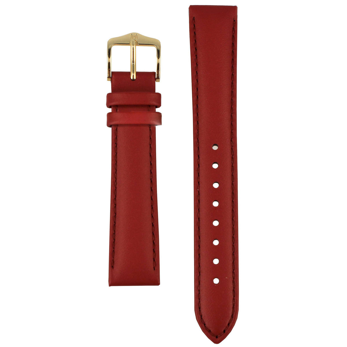 Hirsch Corse Leather Strap 03202120-1-16
