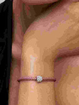 Pandora Textured Clover Mini Charm