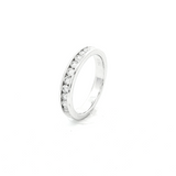 18CT W/G CHANNEL DI ET RI =.50PT SZ O