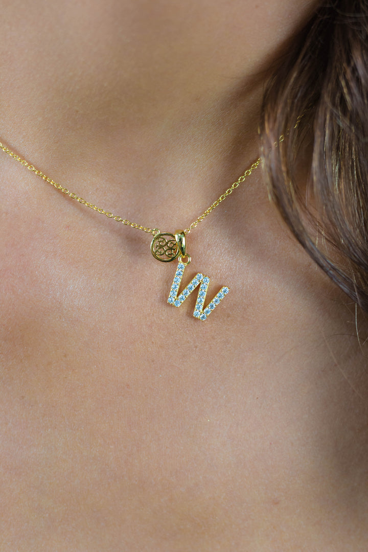Georgini Luxury Letters A Initial Pendant