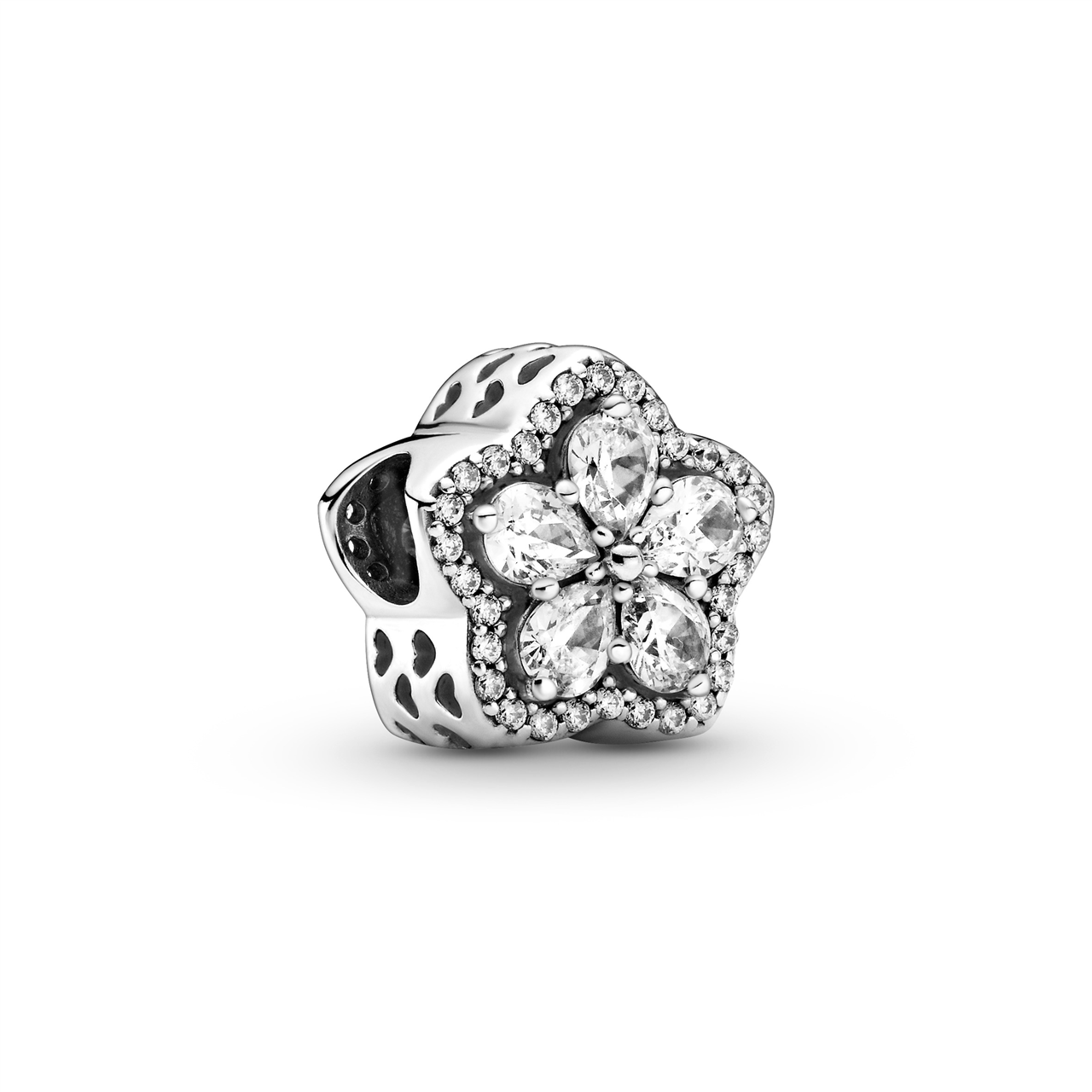 Pandora Sparkling Silver Snowflake Pave Charm