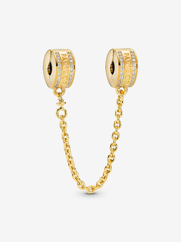 PANDORA Shine PANDORA Logo Safety Chain