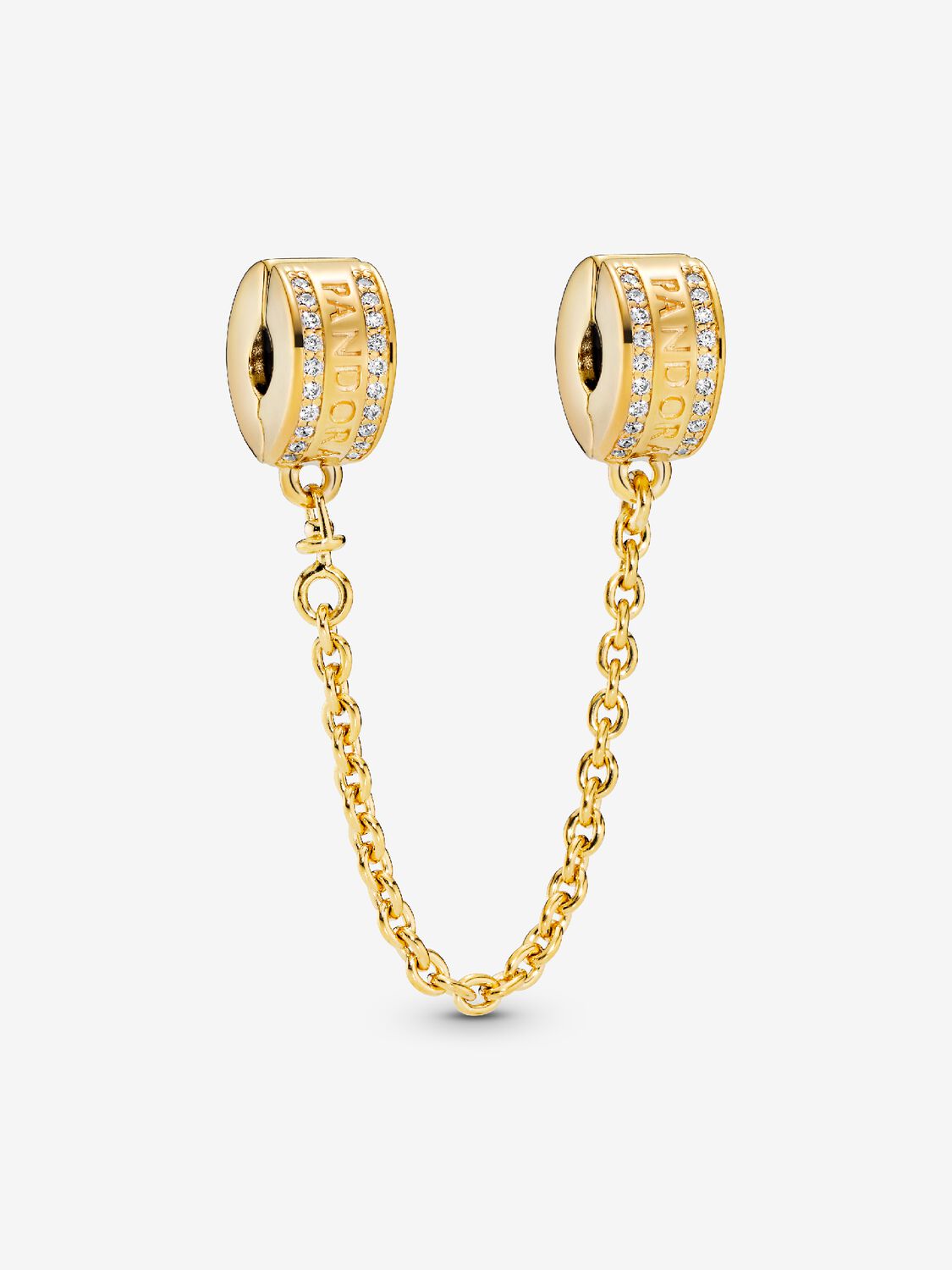 PANDORA Shine PANDORA Logo Safety Chain