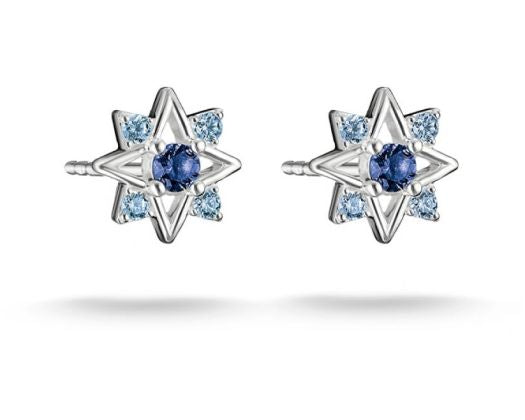 Thomas Sabo Midnight Blue CZ Star Studs