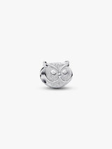 Pandora Textured Owl Mini Charm