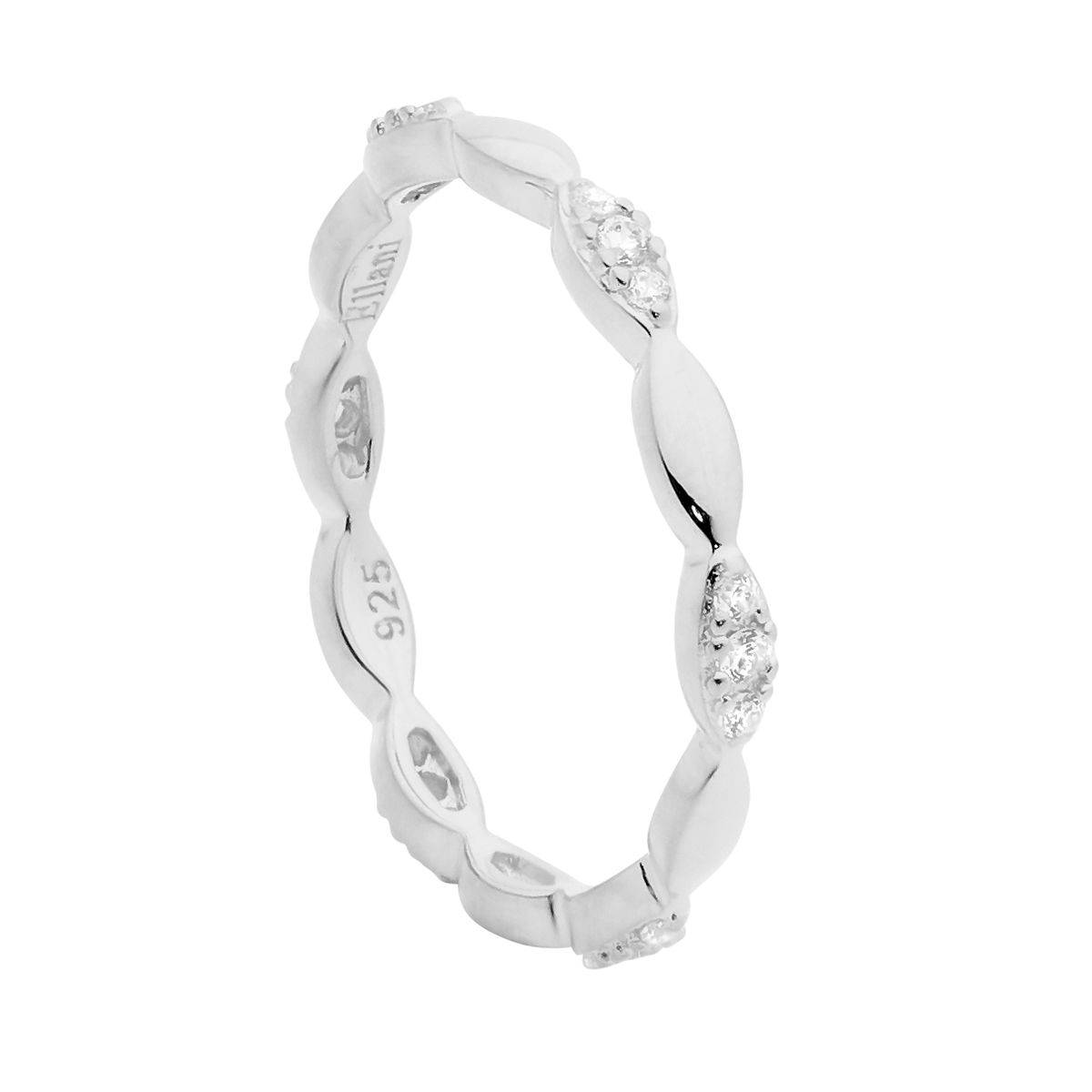 Ellani Tear Shape Stacker Ring