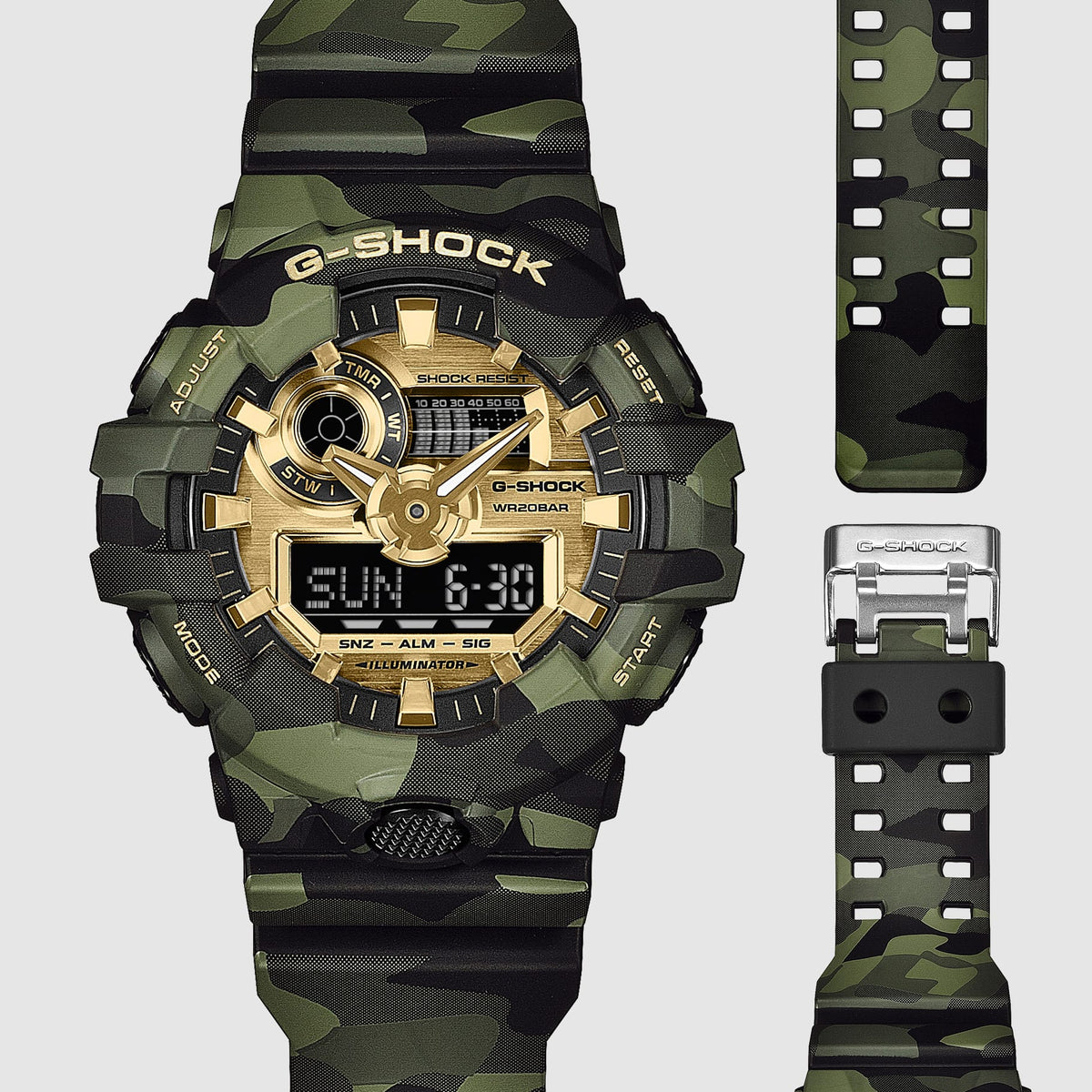 G-Shock Duo Camo GA700CMG-3A