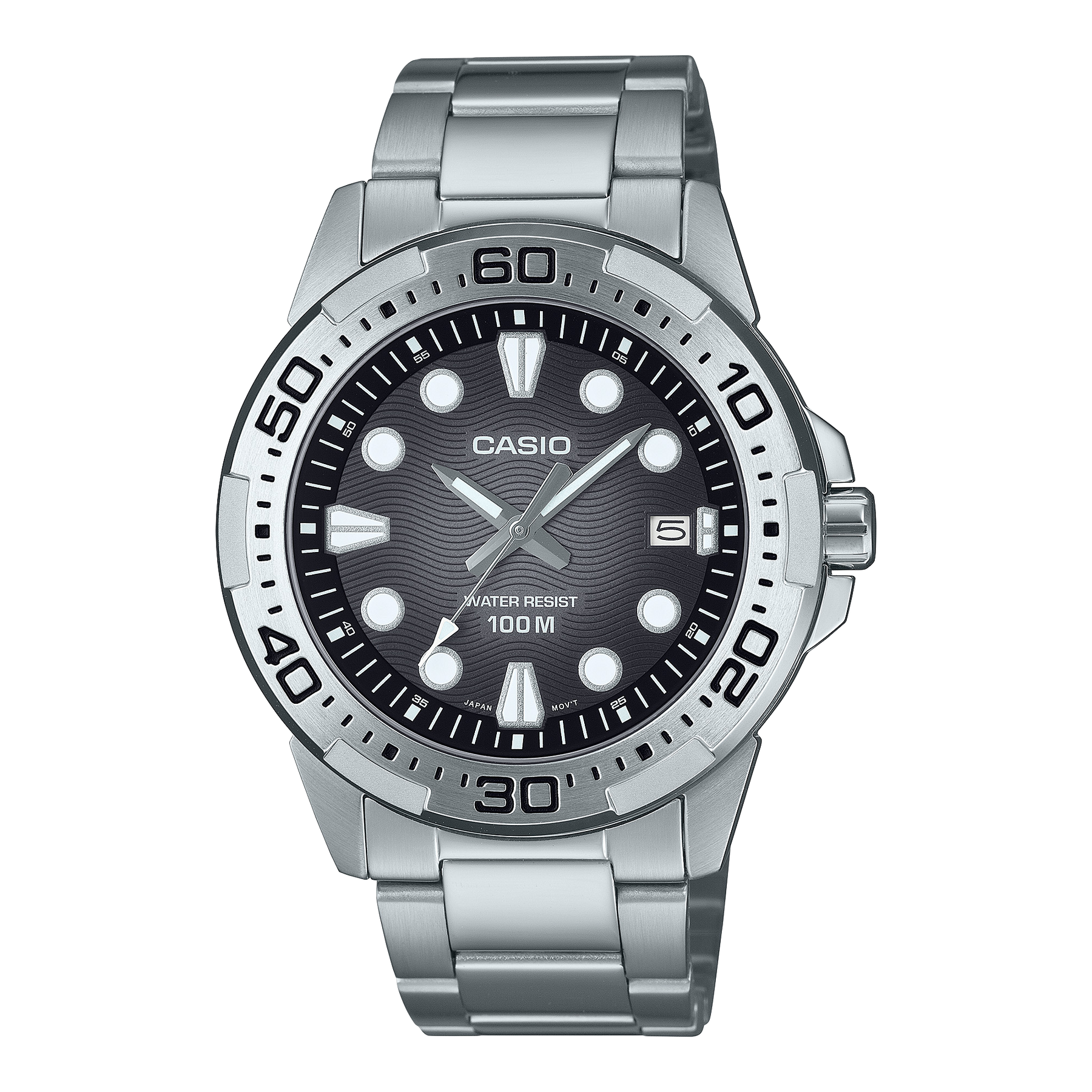 Casio Analog Stainless Steel MTD140D-1A