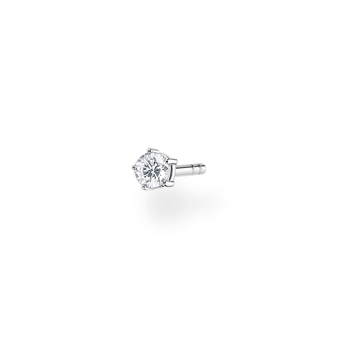 Thomas Sabo White Stone Ear Stud (Single)