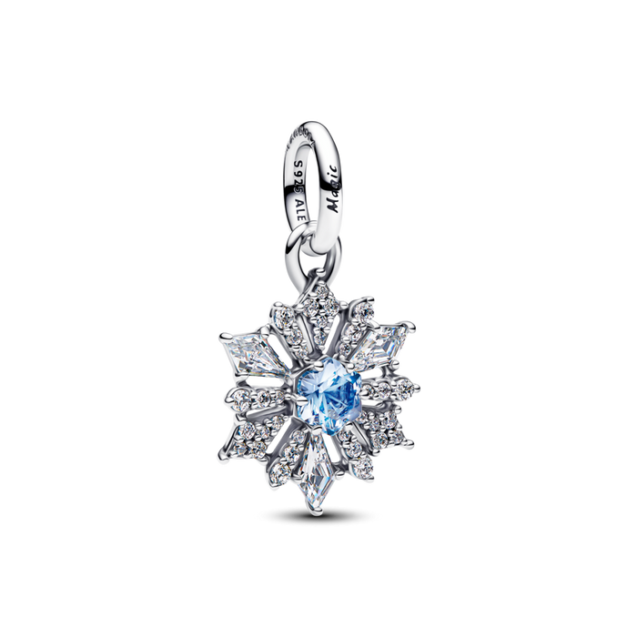 Pandora Disney Frozen Queen Elsa Snowflake Dangle Charm