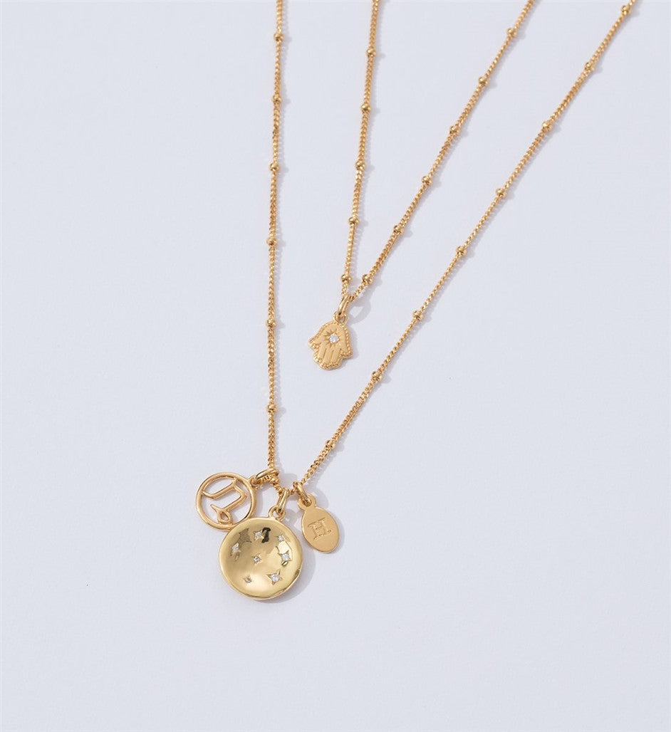 Kirstin Ash  18ct Gold Vermeil Bespoke Ball Chain 16-18