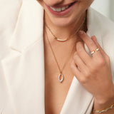 Ania Haie Pave Arrow Pendant