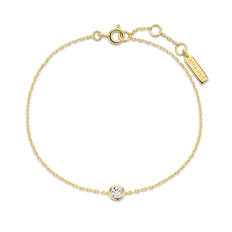 Ania Haie Gold Just You Solitaire Bracelet