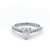 Pear Cut Diamond Set in White Gold