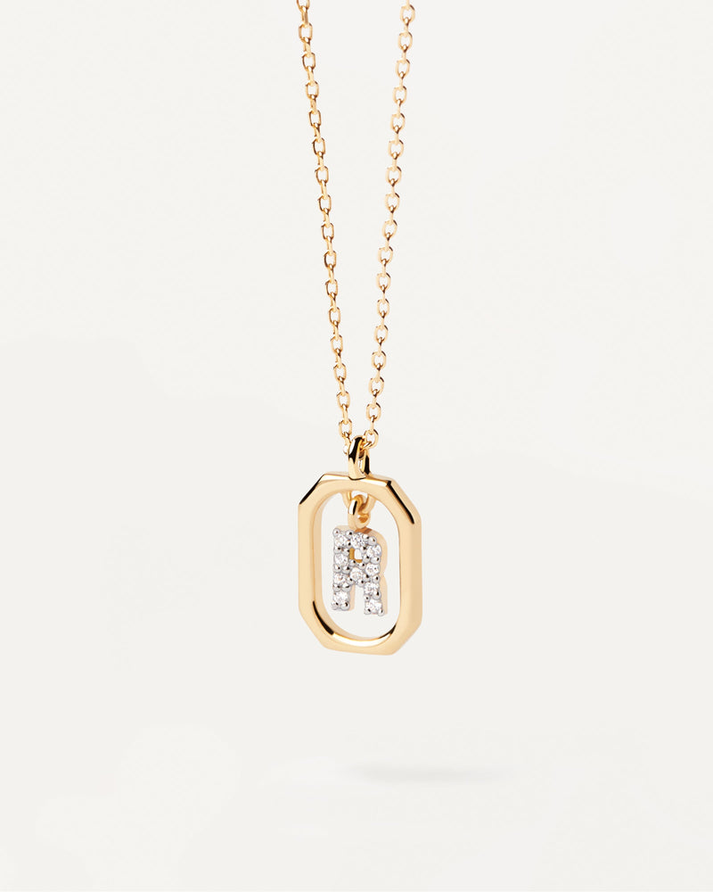 PdPaola Mini Letter W Necklace