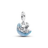 Pandora Disney Stitch and Moon Dangle