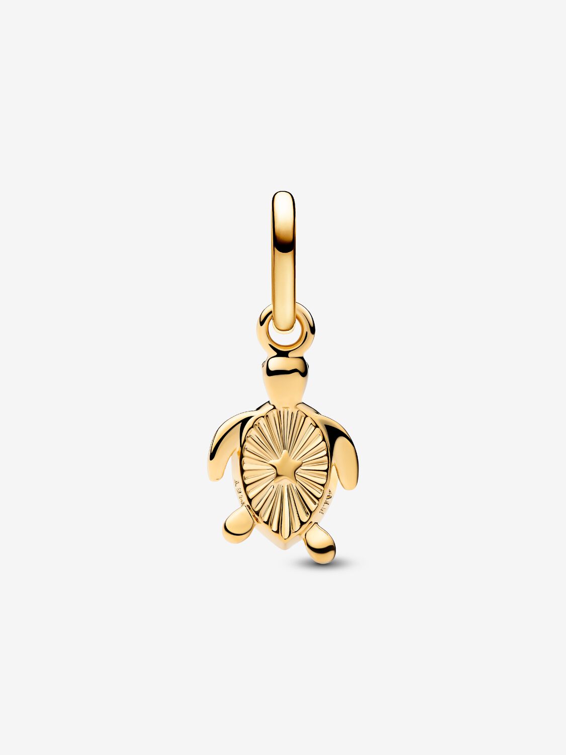 Pandora Green Turtle Mini Dangle Charm