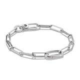 THOMAS SABO Connect Charm bracelet paperclip Silver