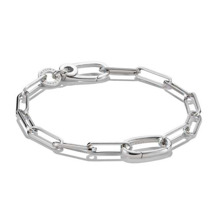 THOMAS SABO Connect Charm bracelet paperclip Silver