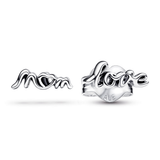 Love Mum Stud Earrings