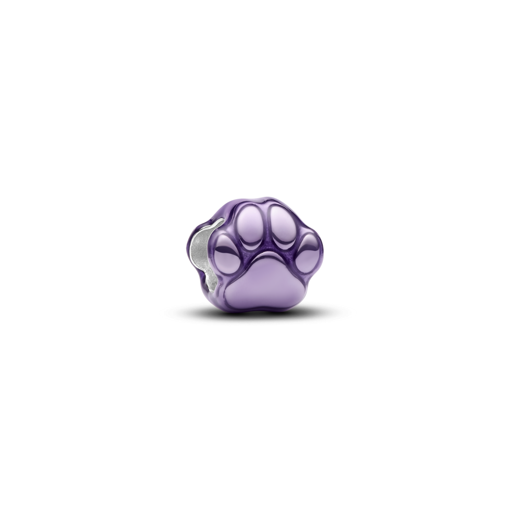 Pandora Purple Paw Mini Charm