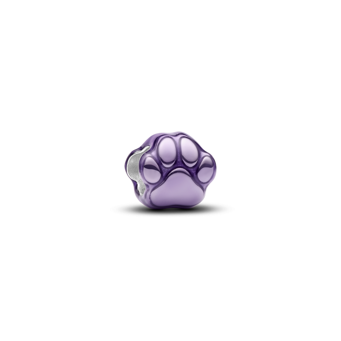 Pandora Purple Paw Mini Charm