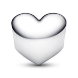Pandora Engravable True Red Stone Heart Charm