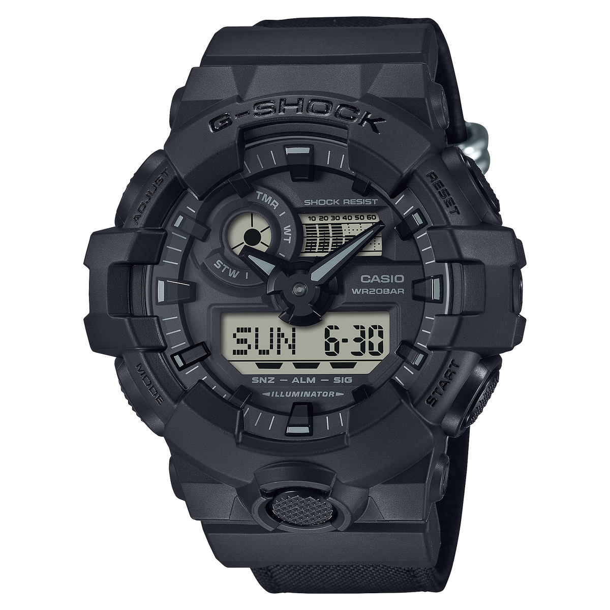 G-SHOCK Men's Resin Analogue Digital Watch GA700BCE-1A