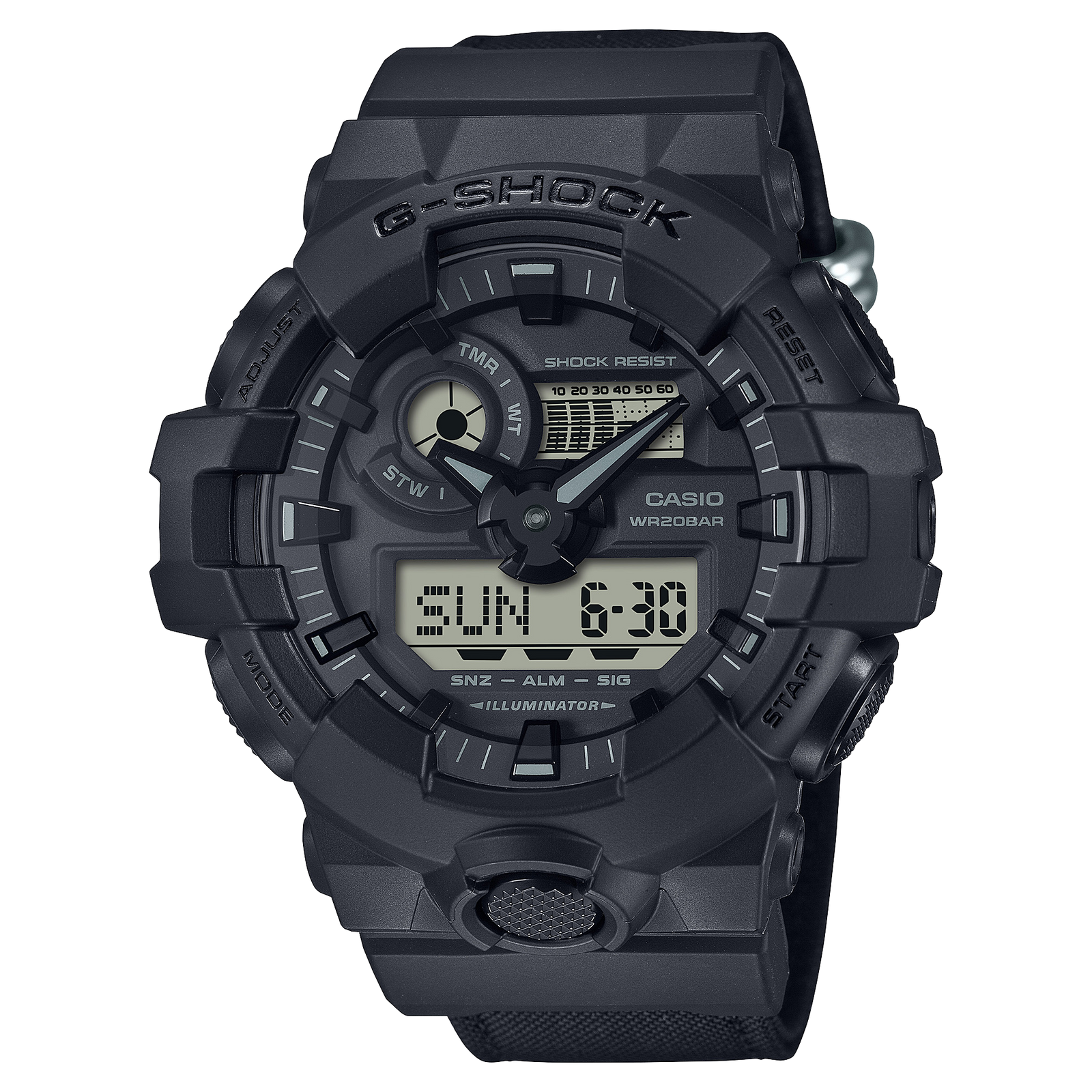 G-SHOCK Men's Resin Analogue Digital Watch GA700BCE-1A