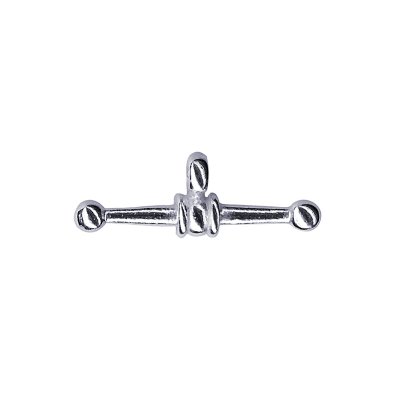 Sterling Silver 20mm T-Bar