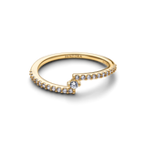 Pandora Sparkling Split Pavé Ring