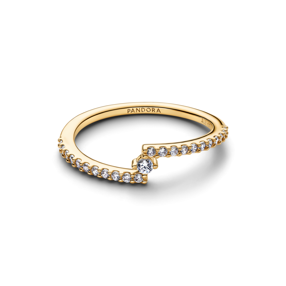 Pandora Sparkling Split Pavé Ring