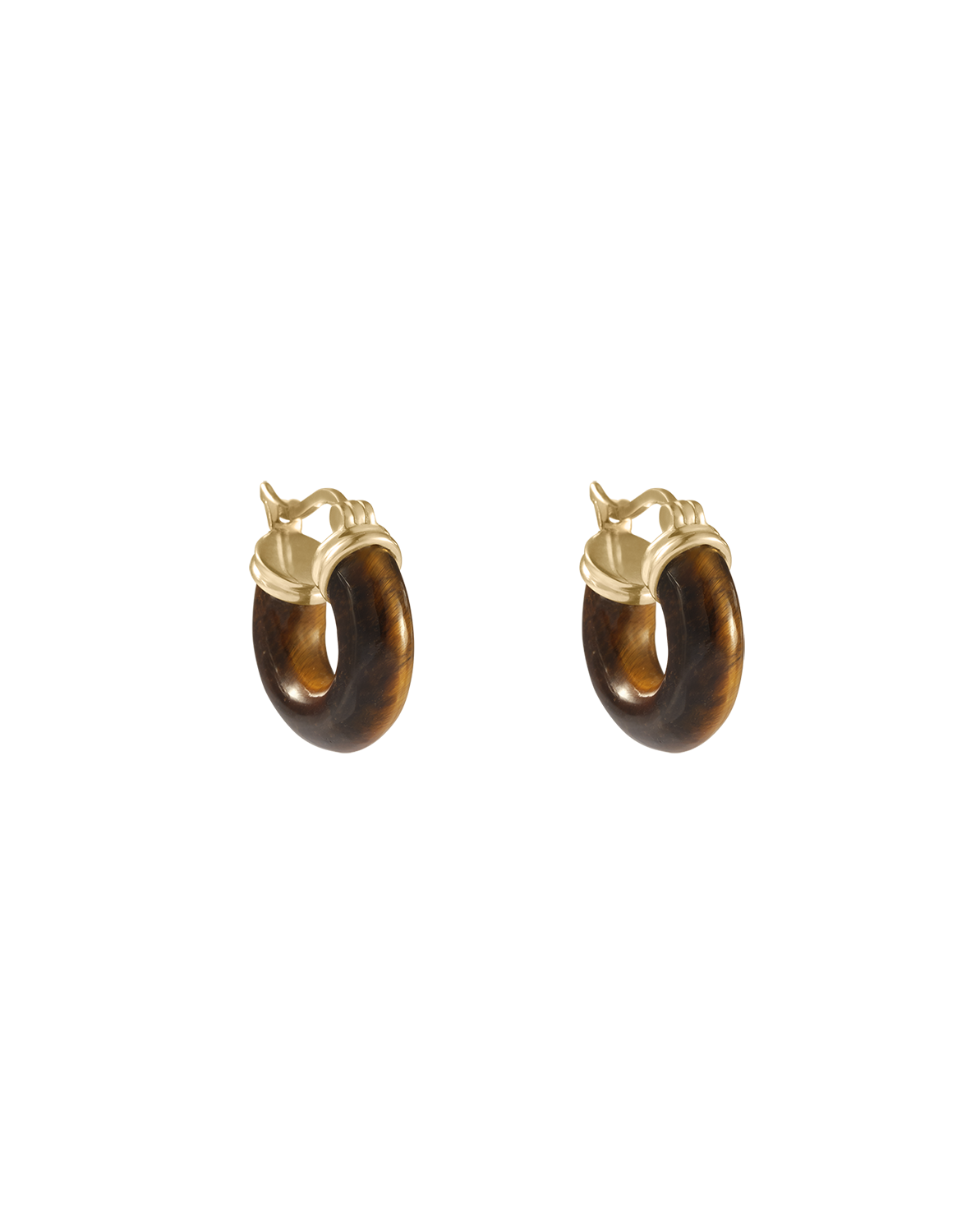 Kirstin Ash Tempo Tigers Eye Hoops