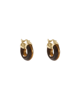 Kirstin Ash Tempo Tigers Eye Hoops