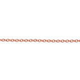 Triple Hard Rose Gold Plated Cable Chain